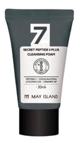 May Island Пенка для умывания с 8 Пептидами 7Days Secret Peptide 8 Plus Cleansing Foam 30мл