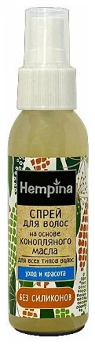 Hempina Спрей для волос на основе конопляного масла 100мл