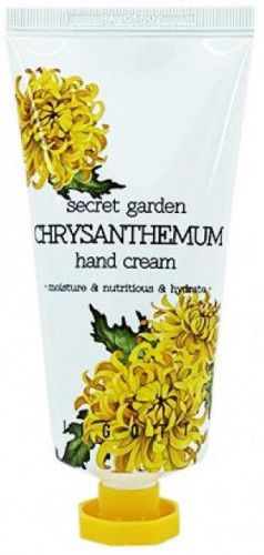 Jigott Крем для рук с экстрактом хризантемы Secret Garden Chrysanthemum 100мл