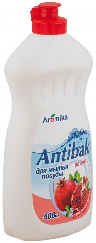 Aromika Antibak de lux Гель для мытья посуды Гранатовый фреш 500мл