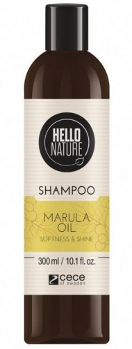 Hello Nature Шампунь для волос с Маслом Марулы 300мл
