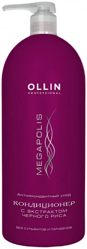 Ollin Professional Кондиционер для волос с экстрактом черного риса 1000мл