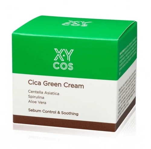 XYCOS Крем для лица с центеллой азиатской 50мл Cica Green Cream
