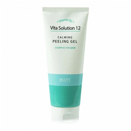 Jigott Vita Solution 12 Пилинг-гель Успокаивающий Calming Peeling Gel 180мл