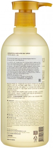 LADOR Шампунь против выпадения волос Dermatical Hair-Loss Shampoo 530мл