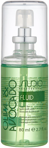Studio Professional Флюид для секущихся кончиков волос с маслом Авокадо и Оливы 80мл