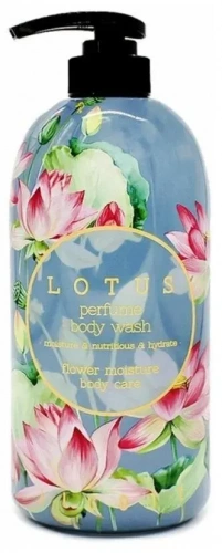 Jigott Парфюмированный гель для душа с экстрактом Лотоса Lotus Parfume Body Wash 750мл