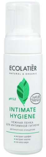 EcoLatier Нежная пенка для интимной гигиены Intimate Hygiene 150мл