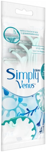 Gillette Venus Simply Станок одноразовый 4шт