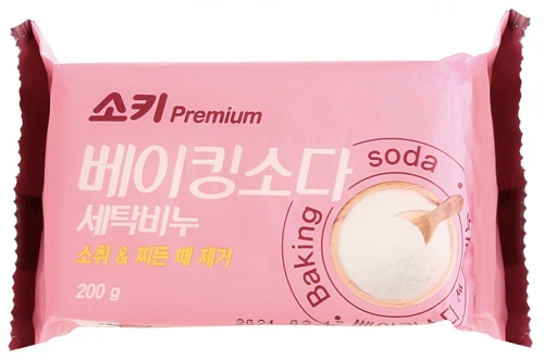 MKH Хозяйственное мыло Сода Soki Premium Bakingsoda Launddry Soap 200г