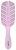 Solomeya Массажная Био-расческа для волос Светло-розовая Scalt massage Bio Hair Brush Light pink