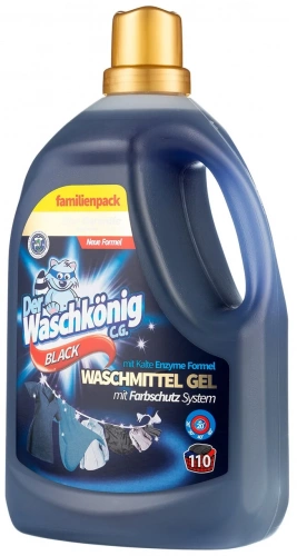 Der Waschkonig C.G. Black Гель для стирки Темных тканей 3305мл